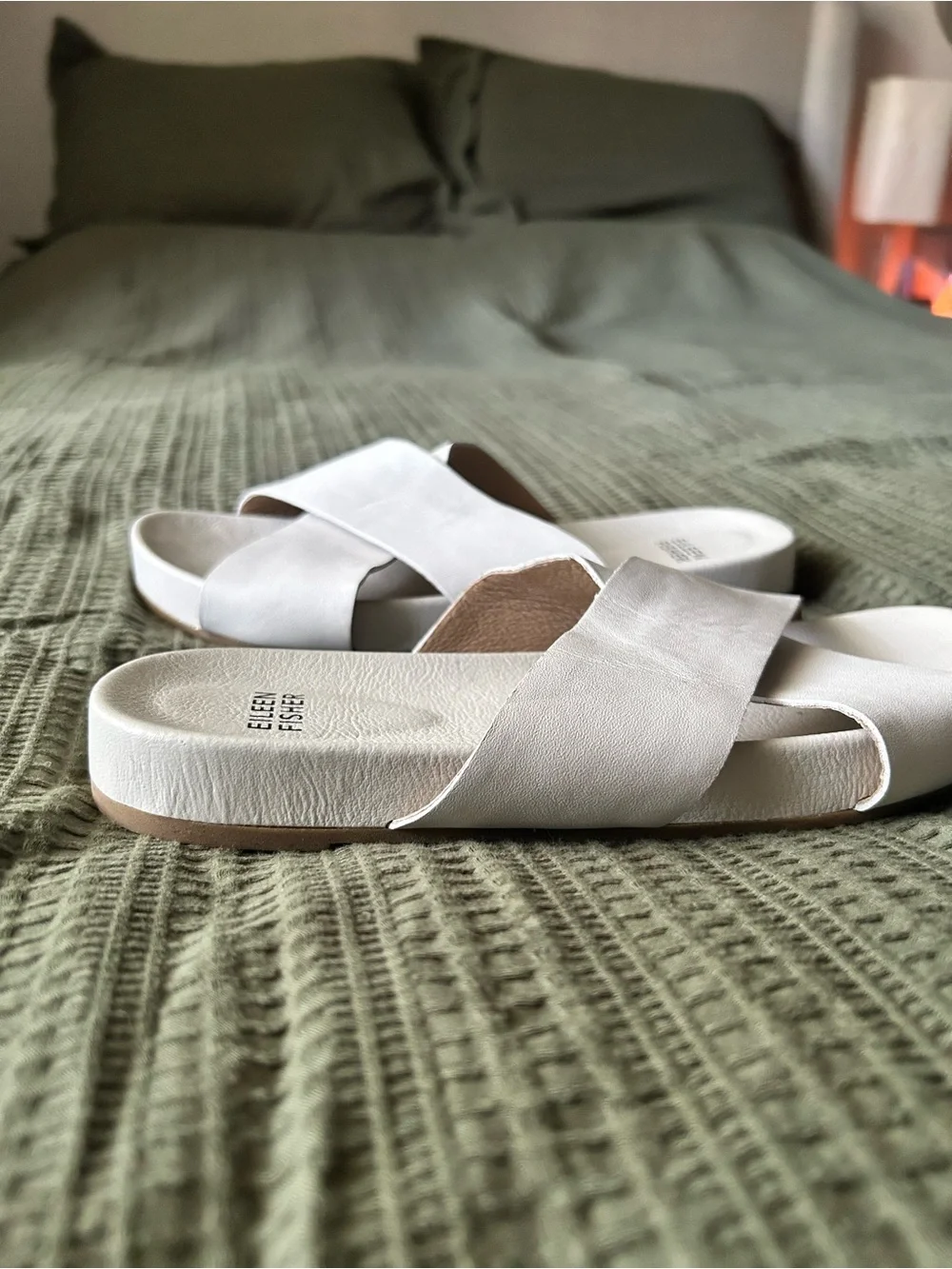 Eileen Fisher minimal crisscross